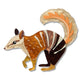 Numbat Brooch