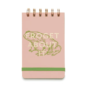Vintage Sass Twin Wire Notepad - Froget About It