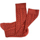 Ornella Long Cotton Socks Cinnabar