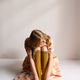 Ornella Long Cotton Socks Ochre