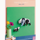 Panda Family A4 Jungle Animals Wall Art