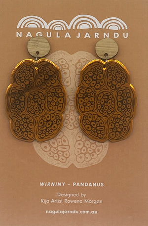 Pandanus "Wirniny" Earrings