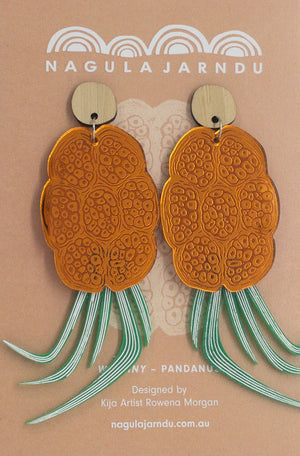 Pandanus "Wiriny" Earrings