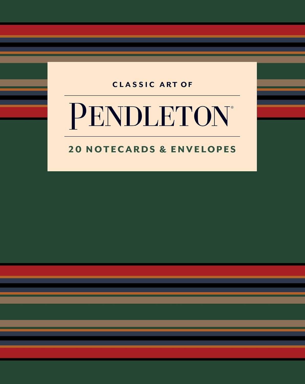 Classic Art of Pendleton Notes: 20 Notecards and Envelopes