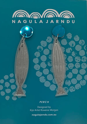 Perch Silver Earrings