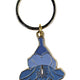 Under the Jacaranda Petal Keyring