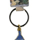 Under the Jacaranda Petal Keyring