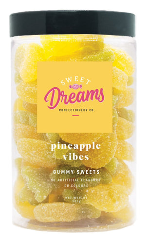 Pineapple Vibes Gummy Sweets Jar 360g