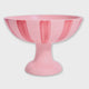 Pink Stripe Fruit Bowl