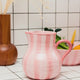 Pink Stripe Water Jug