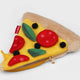 Pizza Plush Zip Pouch