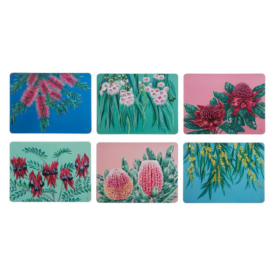 Native Flora 6pk Placemat