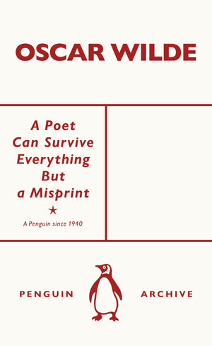 Poet Can Survive Everything But a Misprint