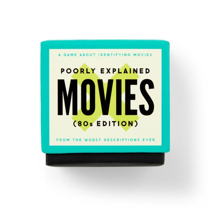 Poorly Explained 80s Movies Game