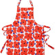 Pop Floral Linen Apron