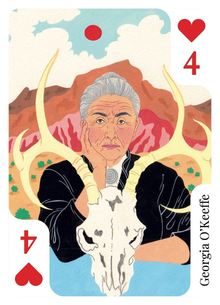 Queen of Arts: Women Artists Playing Cards