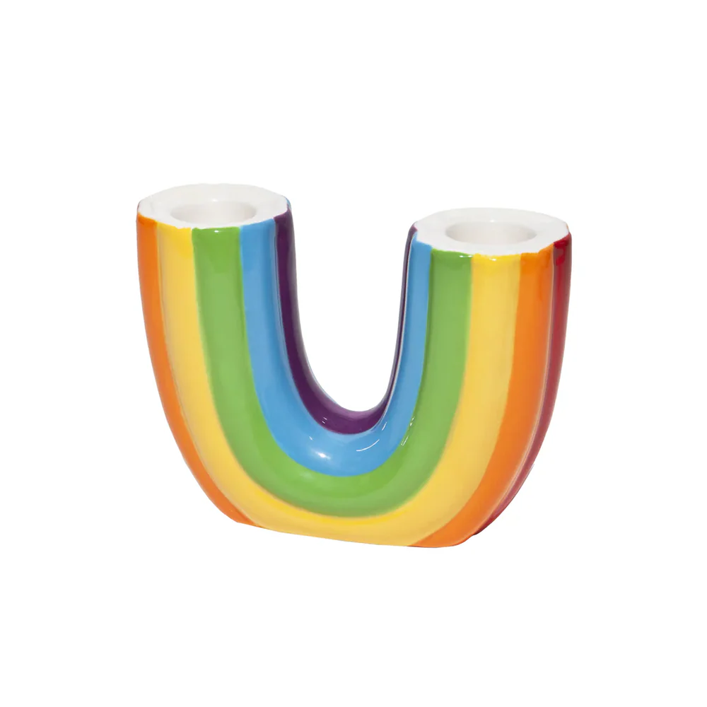 Rainbow Candle Holder