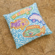 Rainbow Fish Embroidered Cushion