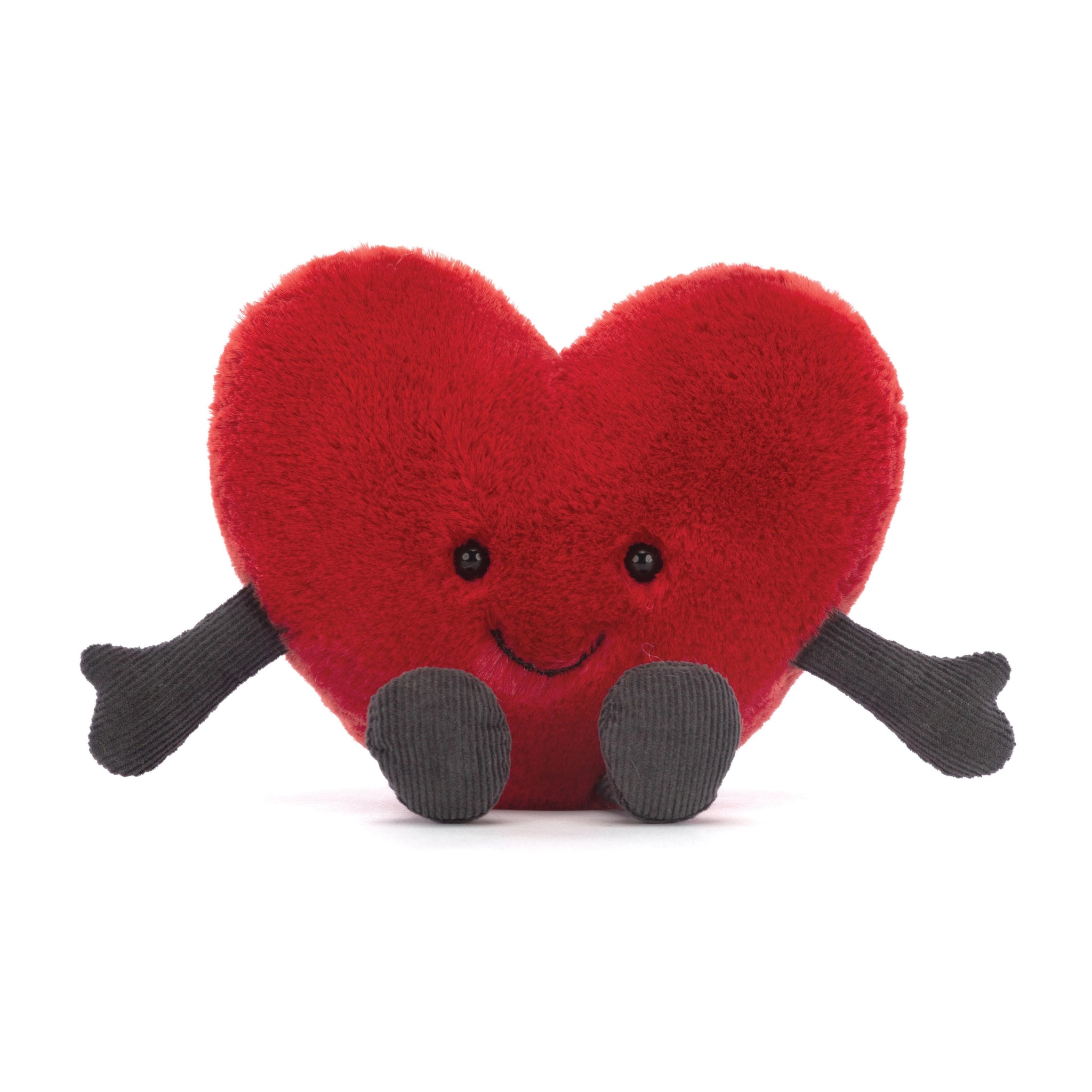 Amuseable Red Heart Plush Toy