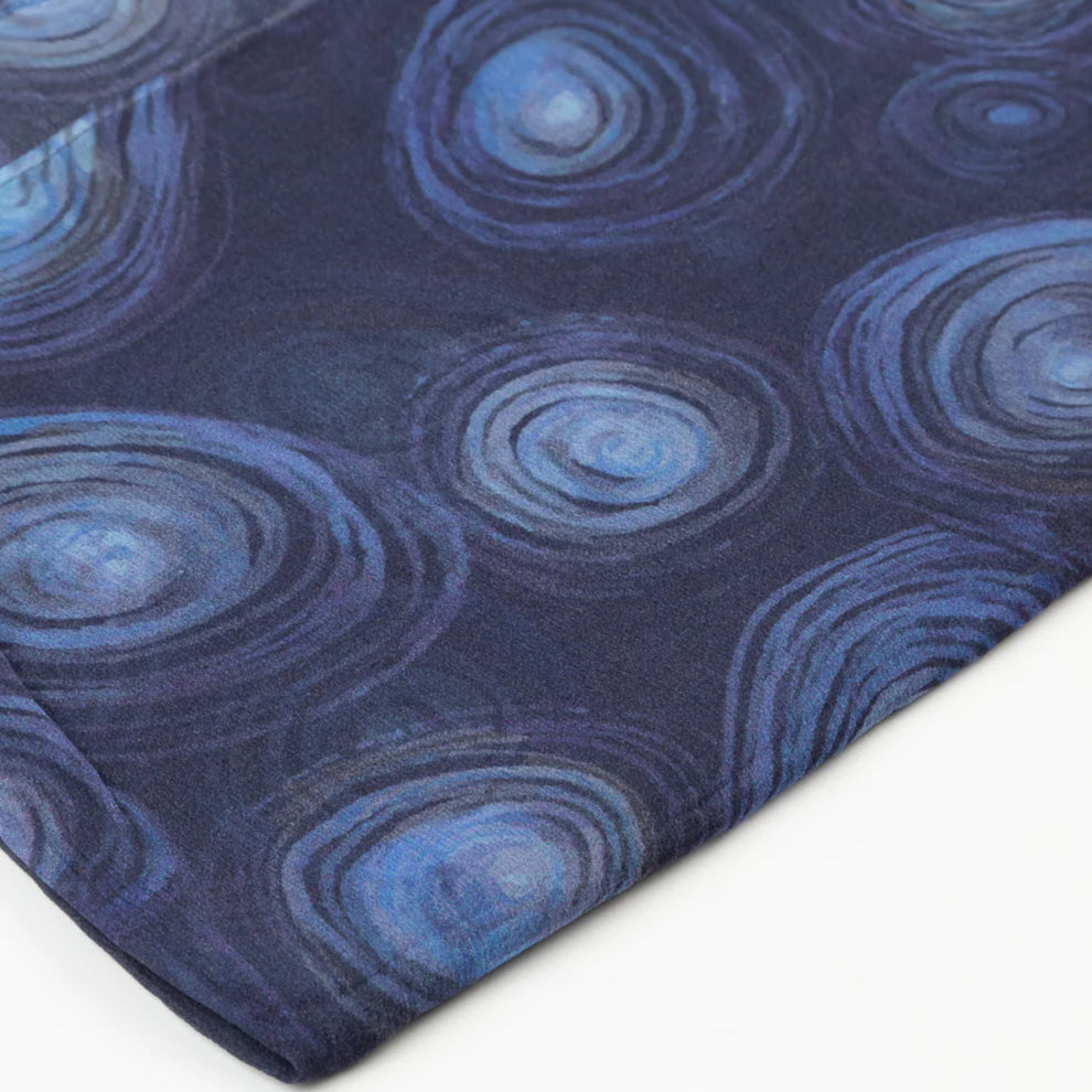 Ripple Silk Chiffon Scarf - Helena Geiger