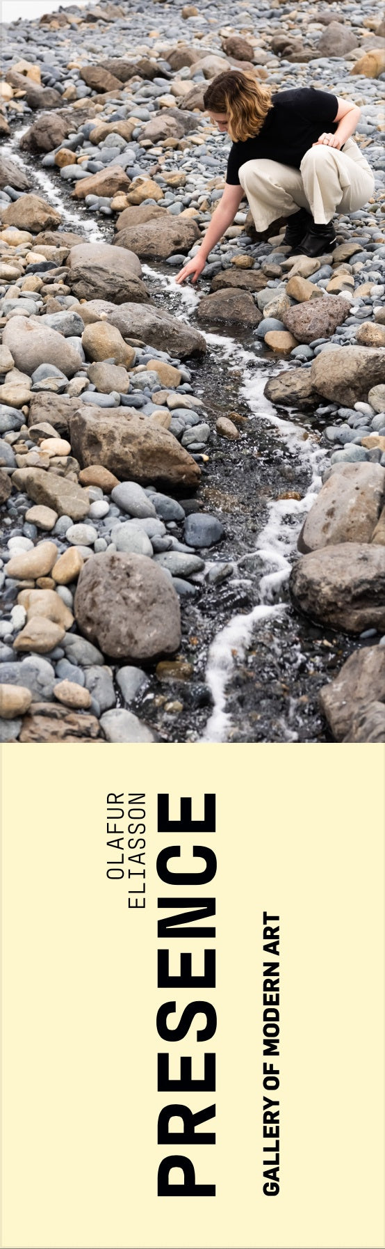 Riverbed Bookmark - Olafur Eliasson