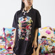 Romance Was Born Sunny Oz Oversize T-Shirt Nightie Black