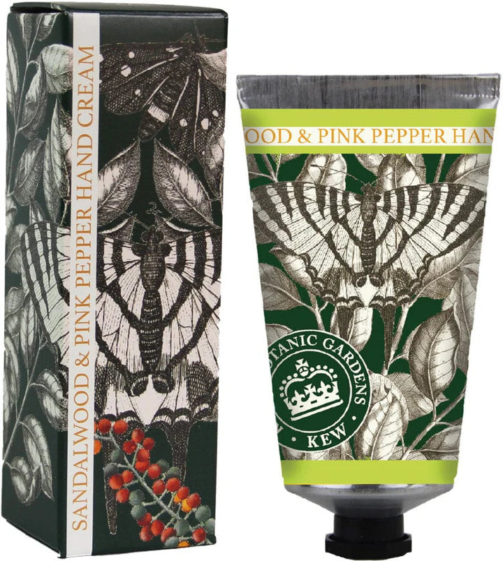 Sandalwood & Pink Pepper Kew Gardens Hand Cream 75ml