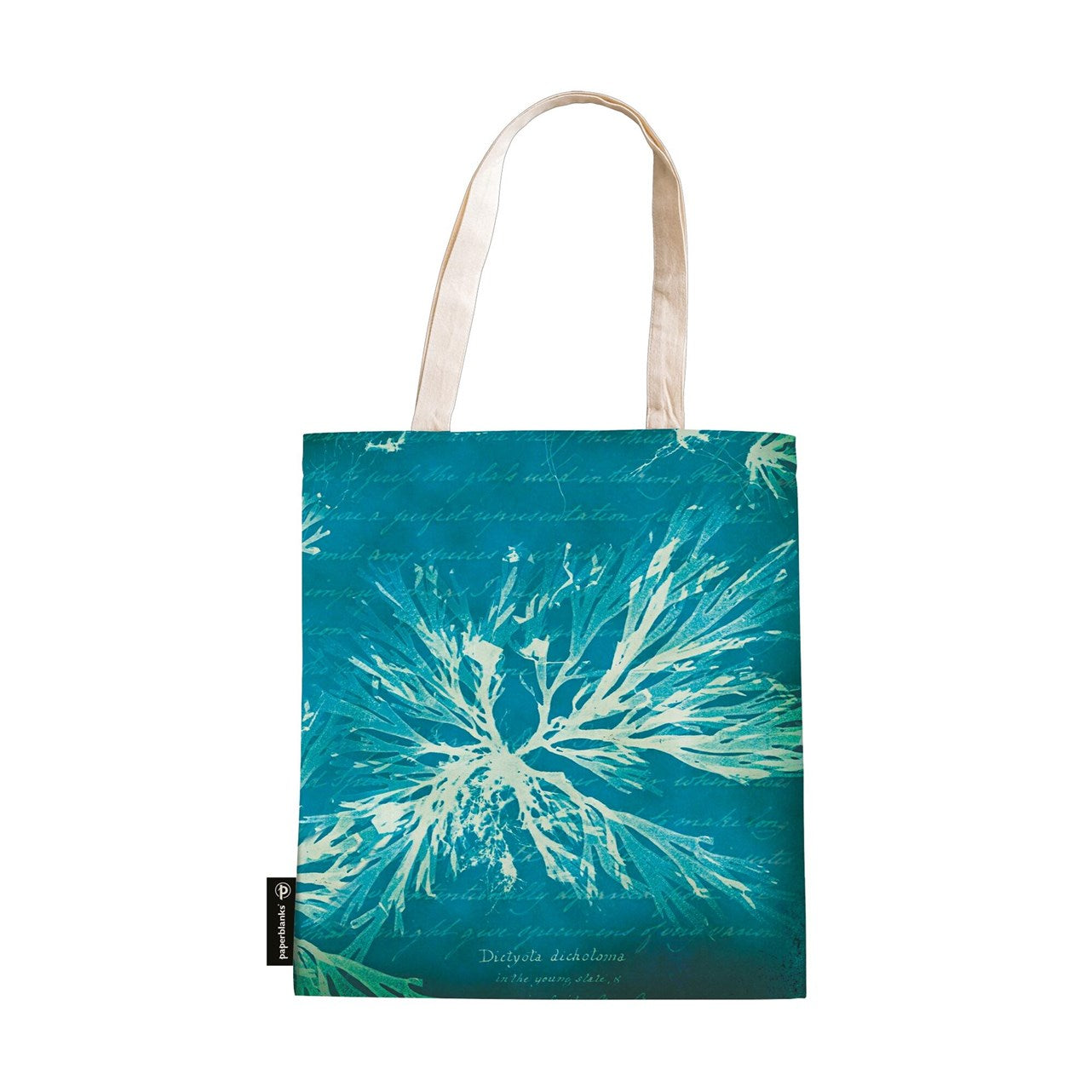 Sea Flowers (Anna Atkins Cyanotypes) Canvas Tote Bag