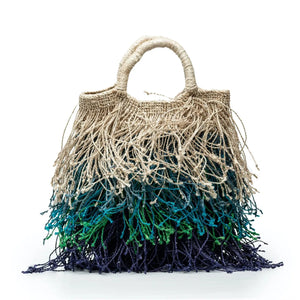 Jute Macramé Sea Fringe Bag