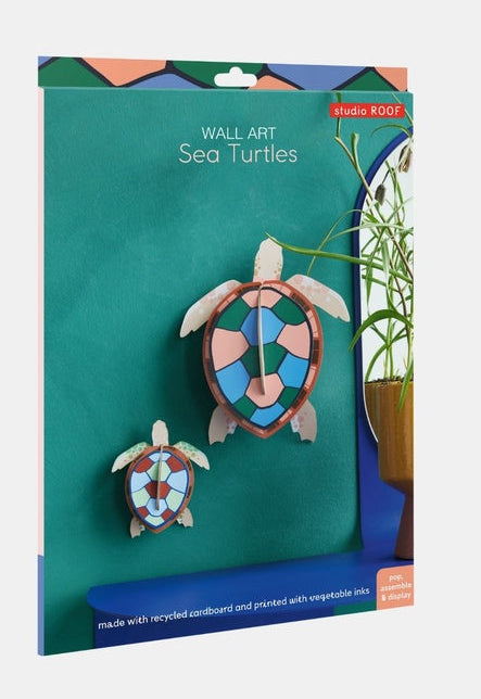 Sea Turtles A4 Sea Creatures Wall Art