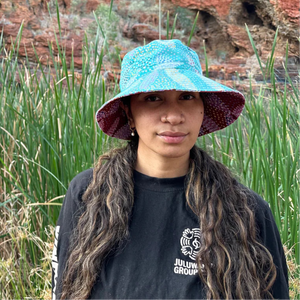 Bajila (Seedpods) Reversible Bucket Hat