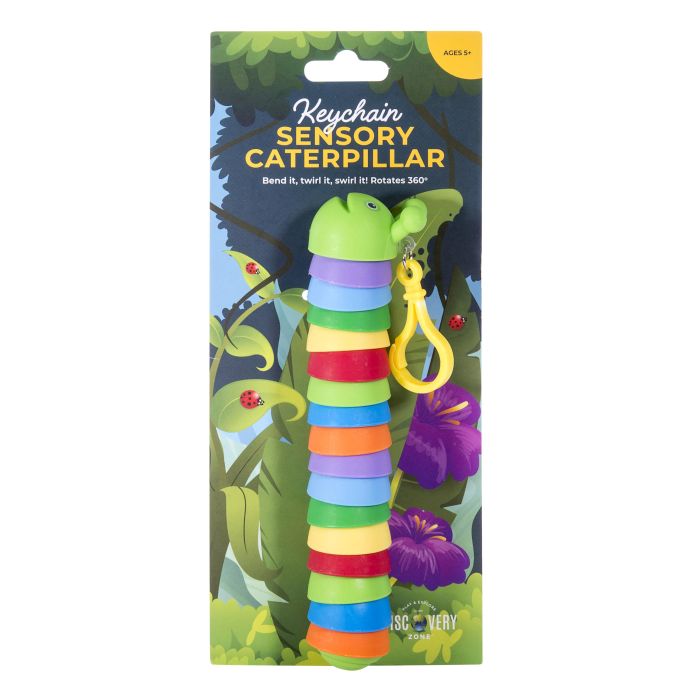 Sensory Caterpillar Keychain