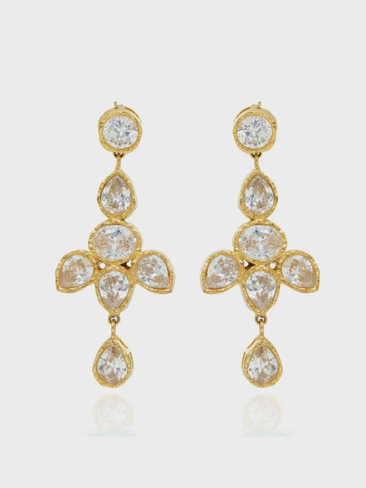 Serafina Earrings Clear