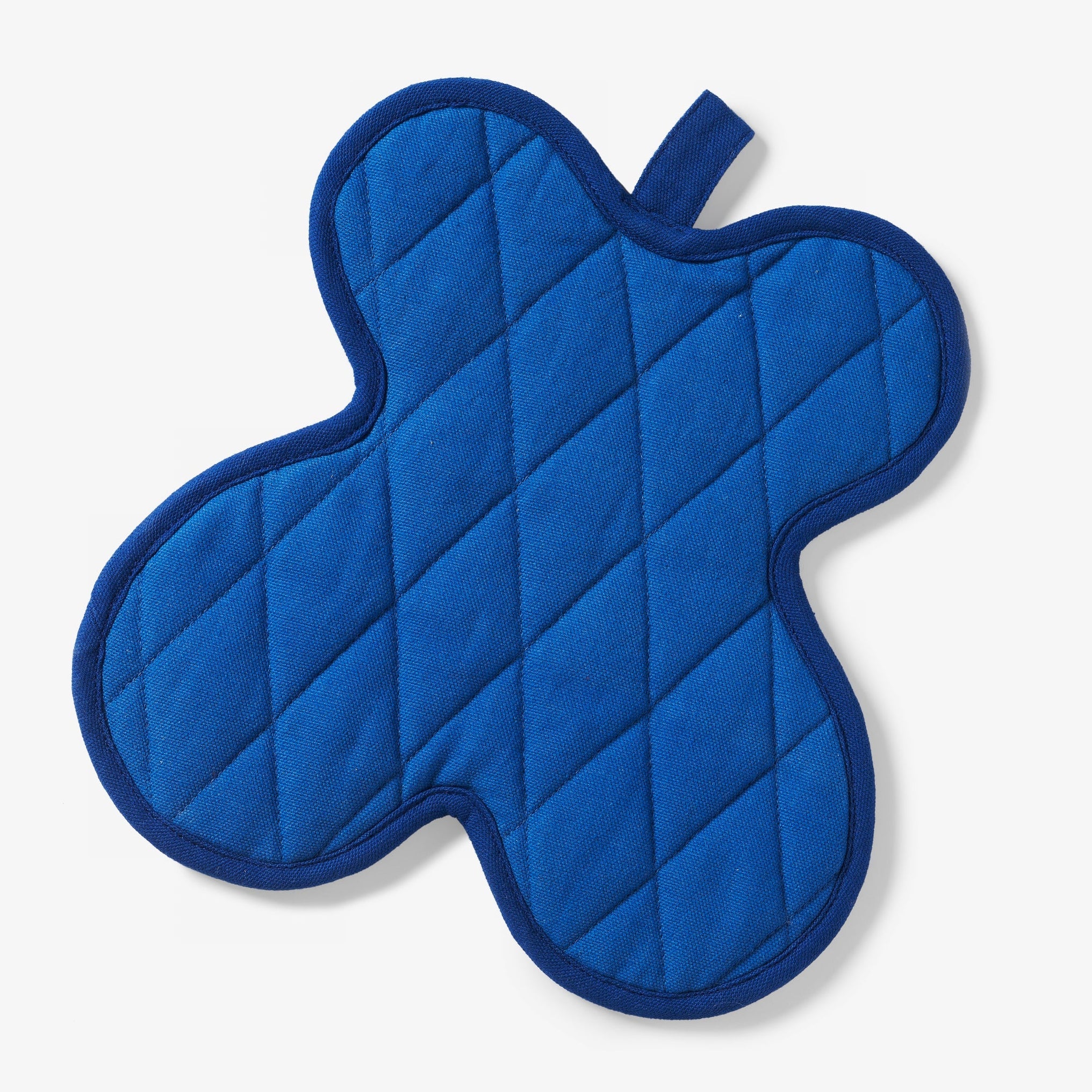 Serving Friends Pot Holder Blue