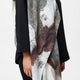 Shadow Gum Pleated Scarf