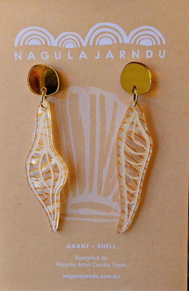 Shell "Gaanj" Earrings