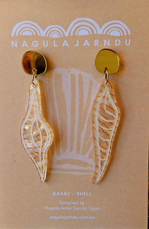 Shell "Gaanj" Earrings