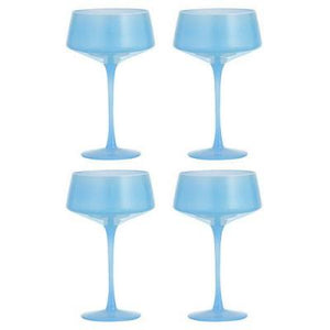 Chelsea Sky Coupe Glasses 4 Pack