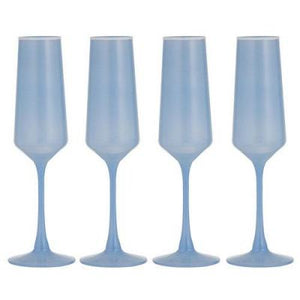 Chelsea Sky Champagne Glasses 4 Pack