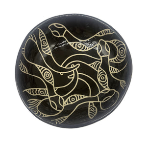 Kurriyala "Carpet Snake" Ceramic Bowl - Vanessa Cannon