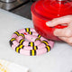 Pink Snake Trivet