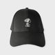 Snoopy Canvas Cap Black