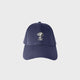 Snoopy Canvas Cap Navy