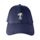 Snoopy Canvas Cap Navy