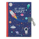 Space My Secret Diary With Padlock