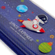Space Wonderwow Pencil Case