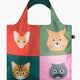 Stephen Cheetham Cats LOQI Shopping Bag
