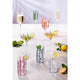 Stripe White 4pk Wine Glass