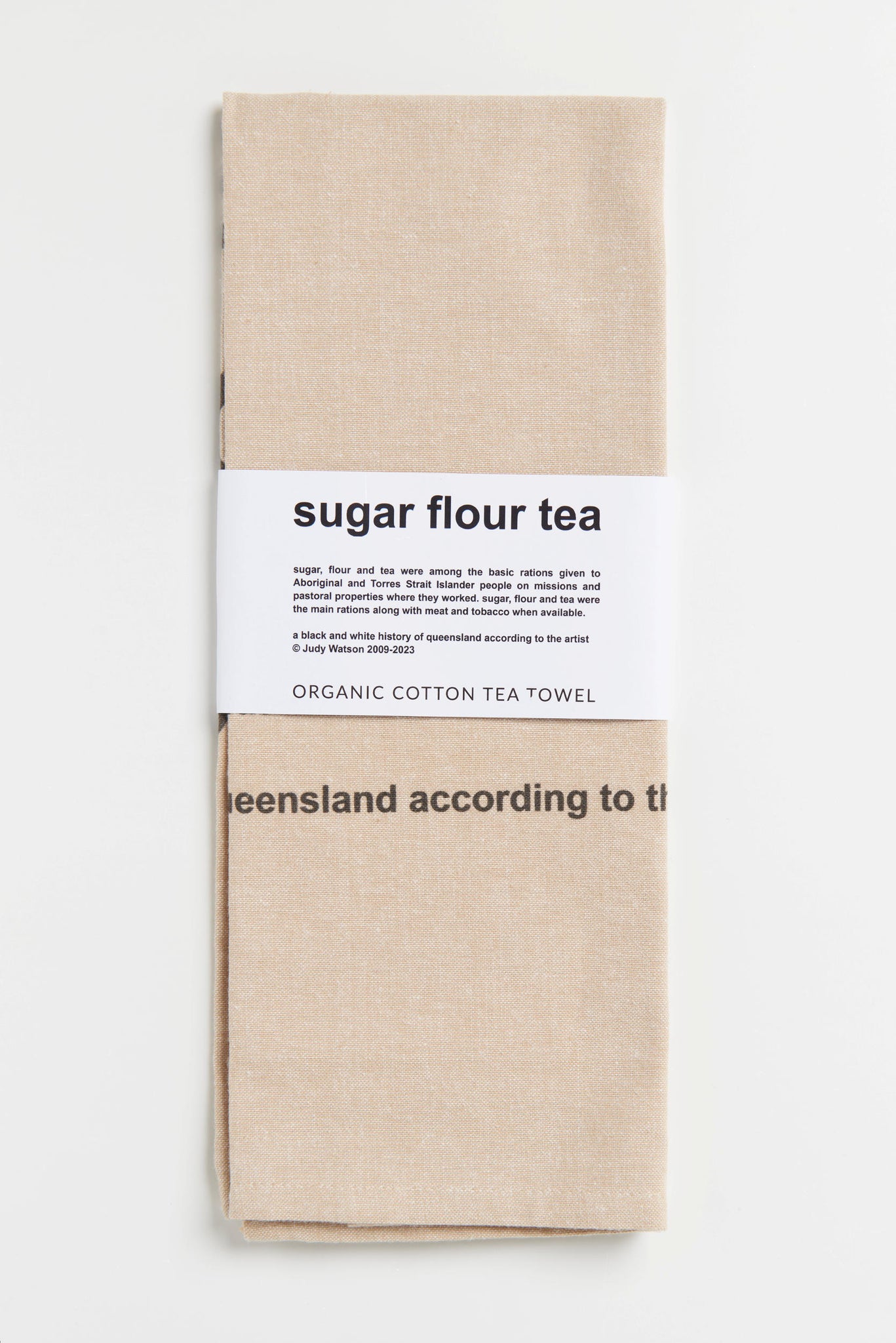 Sugar Flour Tea Tea Towel - Judy Watson