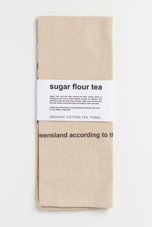 Sugar Flour Tea Tea Towel - Judy Watson